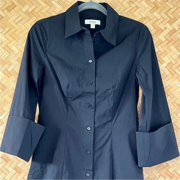 COS | Dresses | Cos Waisted Mini Shirt Dress | Poshmark COS | Dresses | Cos Waisted Mini Shirt Dress | Poshmark